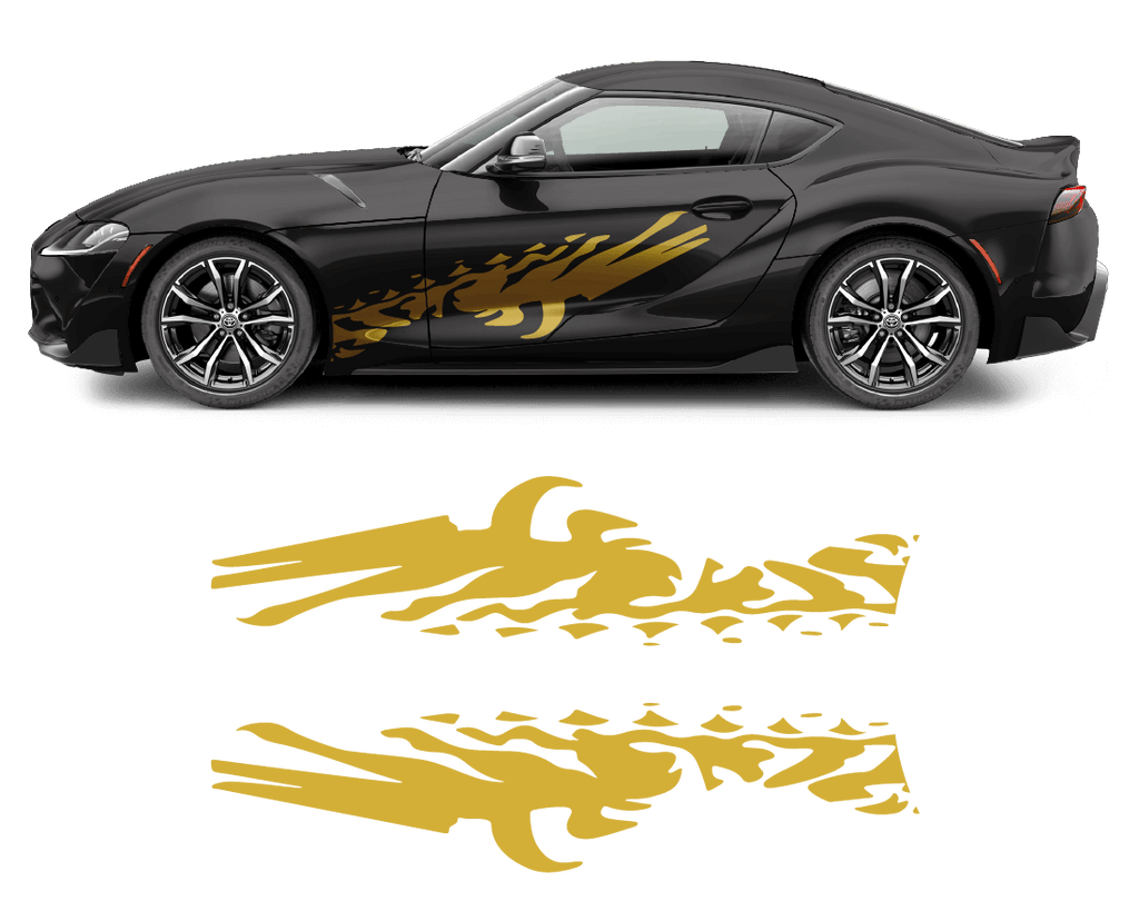 Toyota Supra Accents Graphics