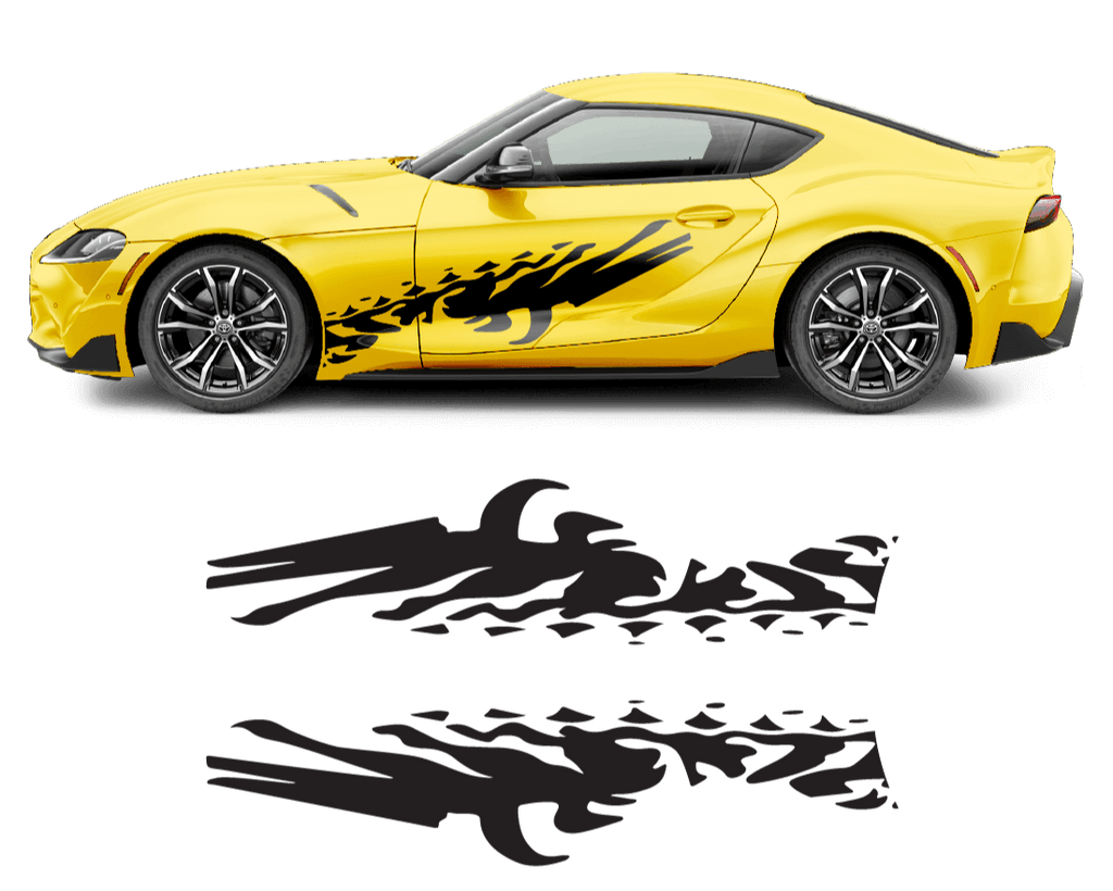Toyota Supra Accents Graphics