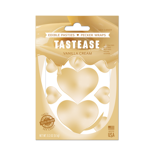 5 Pack: Tastease: Edible Pasties & Pecker Wraps Sweet Cream Candy by Pastease®
